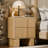 2-Drawer Nightstand Set of 2 with Charging Station, Modern Bedside Table with Storage-549421135