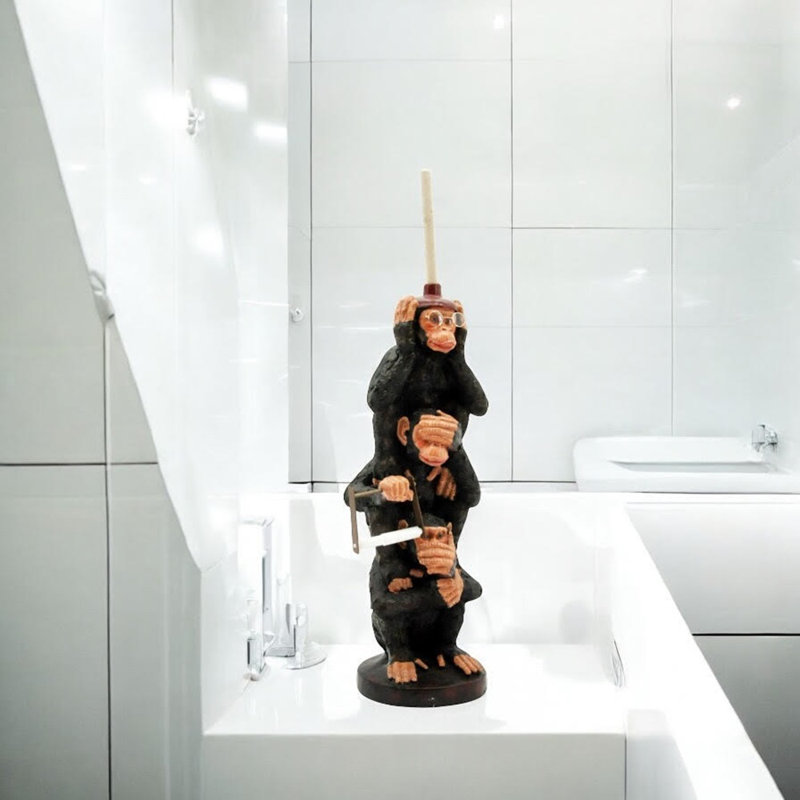 Eliza Free Standing Toilet Paper Holder