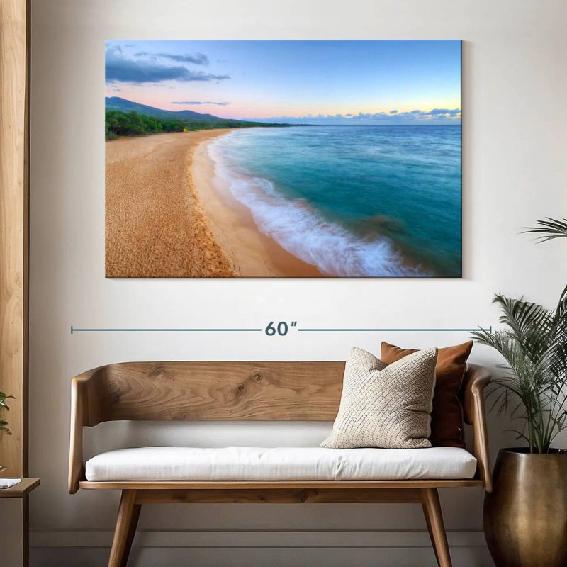 Nicci Big Beach - Maui, H 34 po x l 51 po