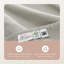 Housse de couette 100% coton Whisper Organic pour très grand lit - housse de couette légère et rafraîchissante naturellement douce avec taies décoratives - tissage en satinette à densité de tissage 300 fils certifié Premium Gots (simple, étain)-117402477-117402478