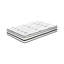 Matelas simple de taille moyenne, mousse hybride 4 couches, support moyen de 12 po