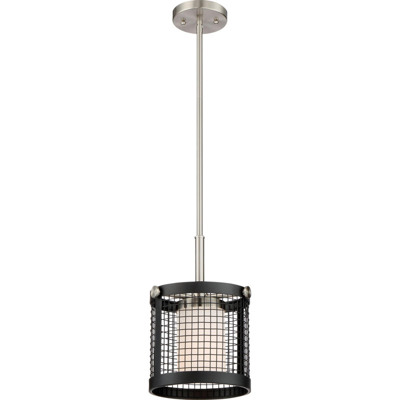Didama 1 - Light Black/Brushed Nickel Single Pendant