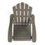 Chaise Adirondack pliable en bois massif Lilwenn-71034667