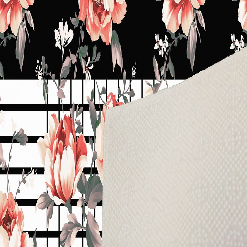 Stylish Woven Carpet 5.9 x 9.2 Feet, 100% Polyester, Antibacterial, Non-Slip Underside | 3D Digital Printing, Machine Washable (30-40°C) | Perfect for Living Rooms, Bedrooms & High-Traffic Areas, Durable & Easy Care