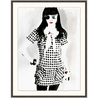 Grand Allure' Framed Print on Glass