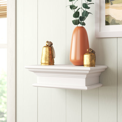Angellique Solid Wood Floating Shelf