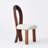 Walnut Solid back side Chair(Set of 2)