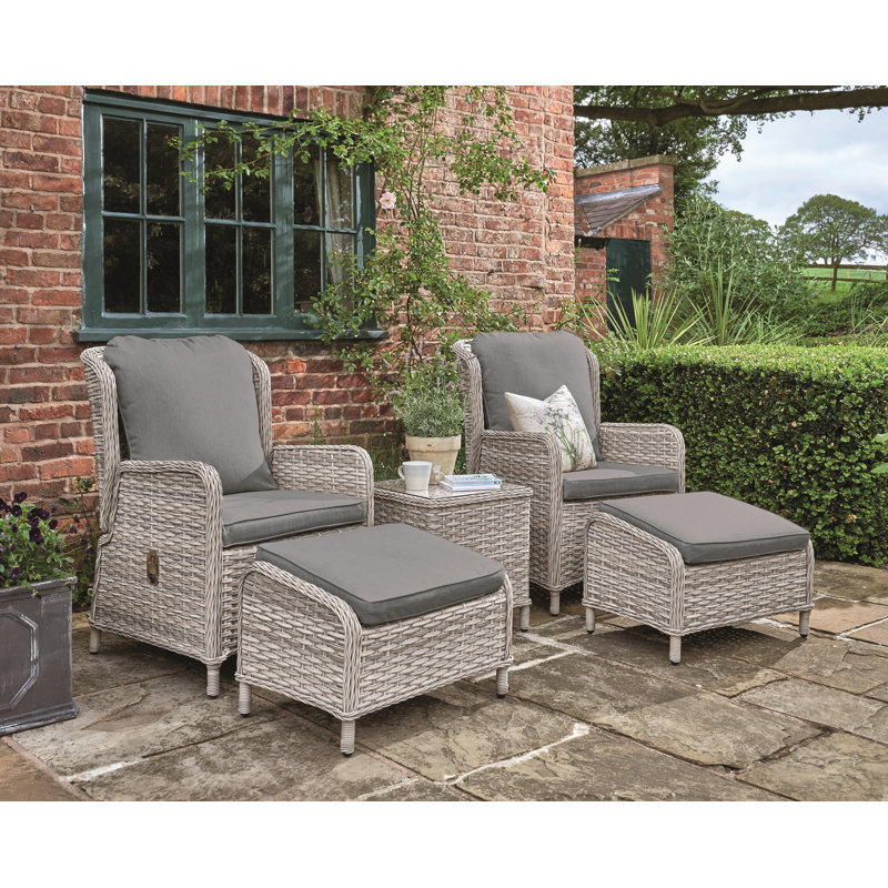 Addora 2 Seater Rattan Conversation Set