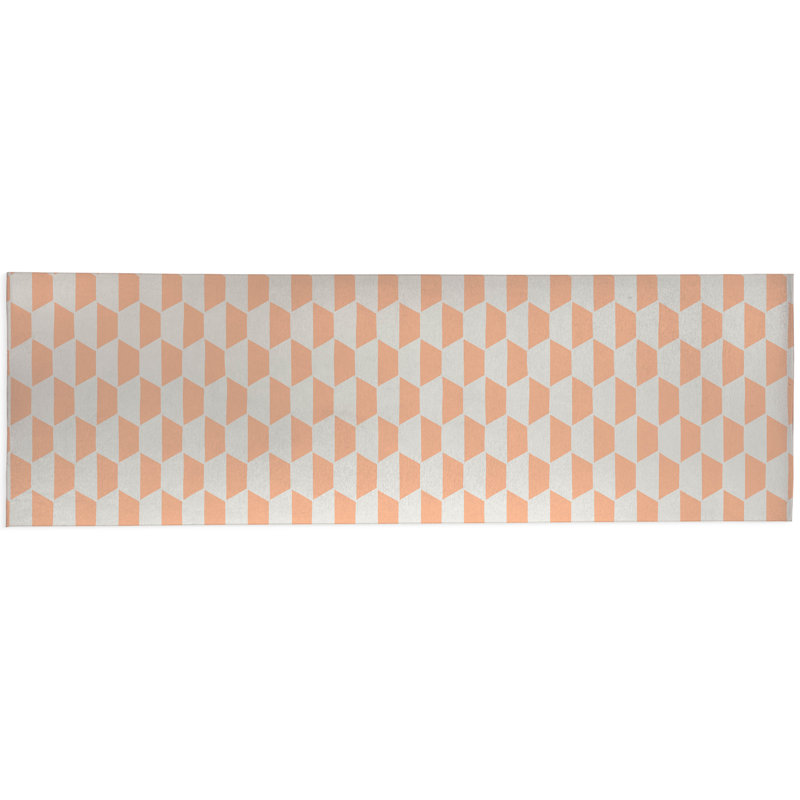 Hex Non-Slip Outdoor Rug, Runner 2'6" x 8'