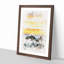 Mountain Peaks - Picture Frame Painting Print-56858595-56858592