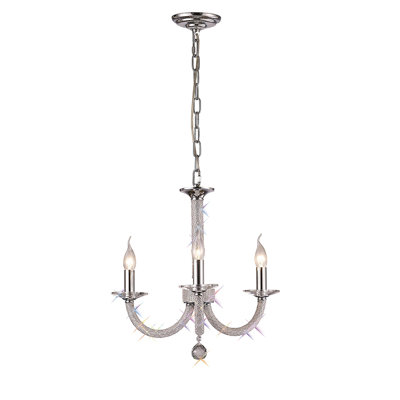 Gelnett 3 - Light Candle Style Chandelier