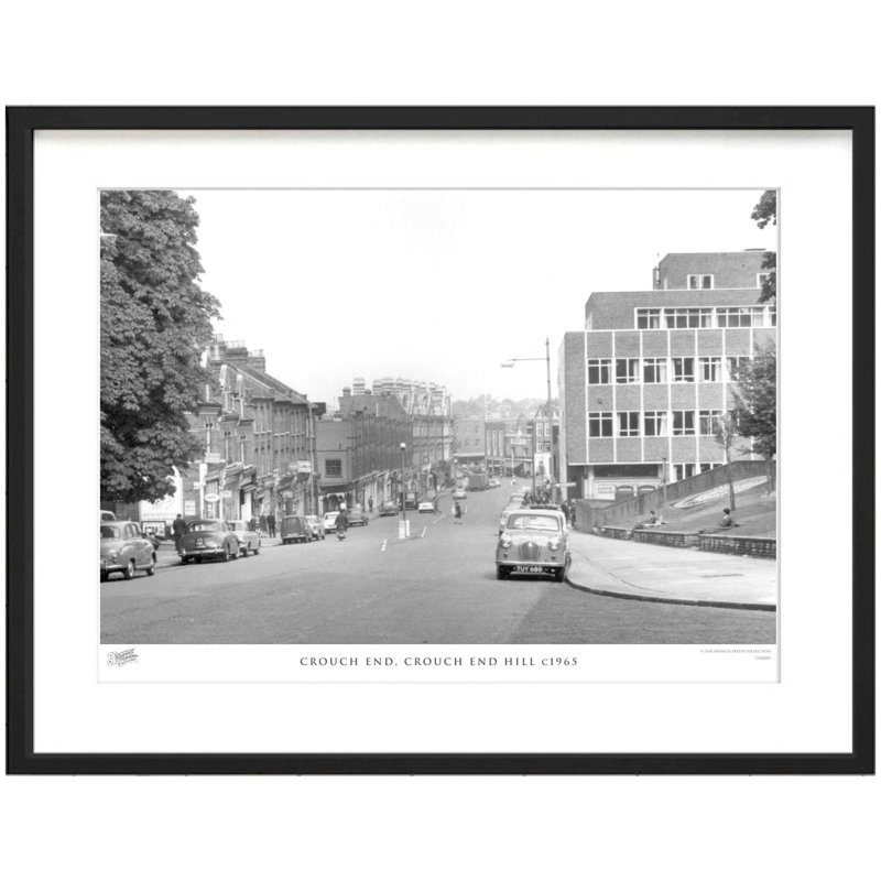 Crouch End, Crouch End Hill C1965 by Francis Frith - Single Picture Frame Print, 45cm H x 60cm W x 2.3cm D