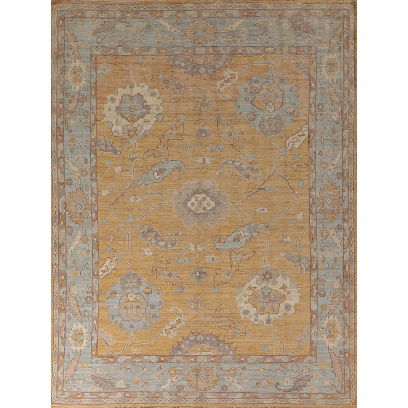 Tapis rectangulaire en coton One-of-a-Kind
