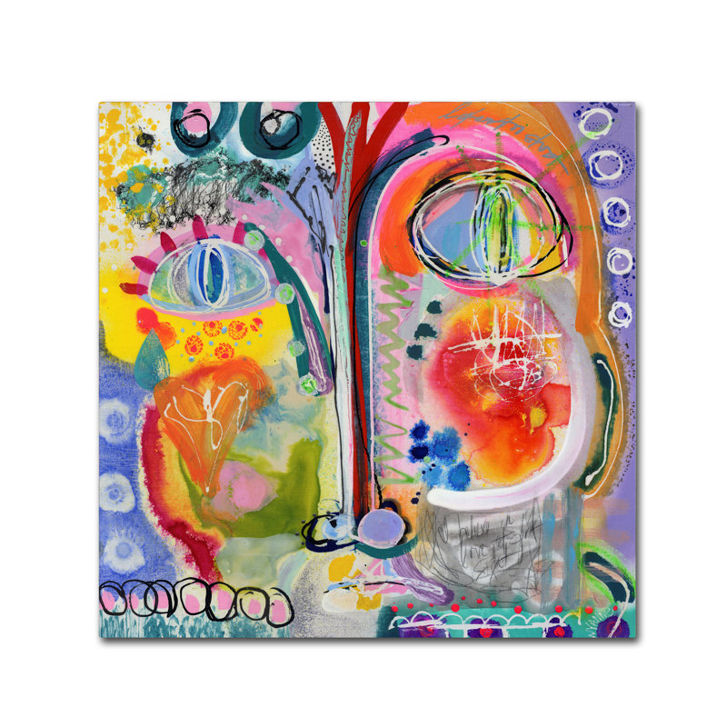 «I Believe in Love At First Sight» par Berkley, reproduction sur toile tendue, H 35 po x l 35 po