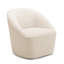 Fauteuil inclinable pivotant Boucle - Fauteuil moelleux, confortable, polyvalent et confortable