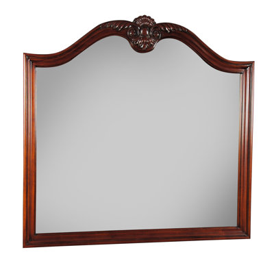 Grande acajou Miroir