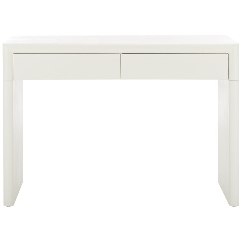 Console avec rangement Valorie, Ivoire ivoire