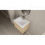 Meuble-lavabo de salle de bain 24 po, contreplaqué de chêne, lavabo en céramique, 2 portes à fermeture douce, armoire Charisma 24 po avec évier Modern American, élégance