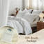 Ensemble de 2 taies d'oreiller 100% lin 100% lin français brodé-115607242-115607246