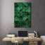 «Abstract Nature - Emerald Green» par Elisabeth Fredriksson - impression d'art graphique-248523201-248523260-248523261