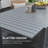 Outsunny Expandable Patio Table （Only Include Table)