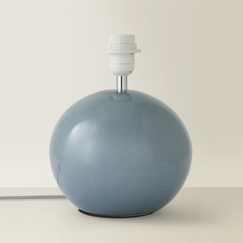 Motes Ceramic Table Lamp, Green