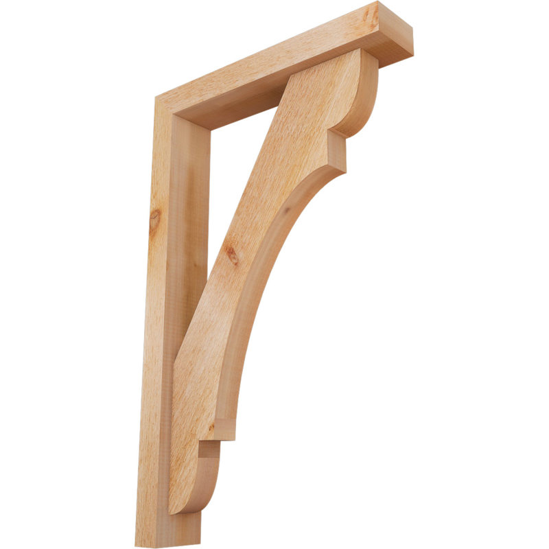 Support de bloc olympique avec entretoise décalée, 32 x 20, Cèdre rouge occidental de l 4 po (scié brut)