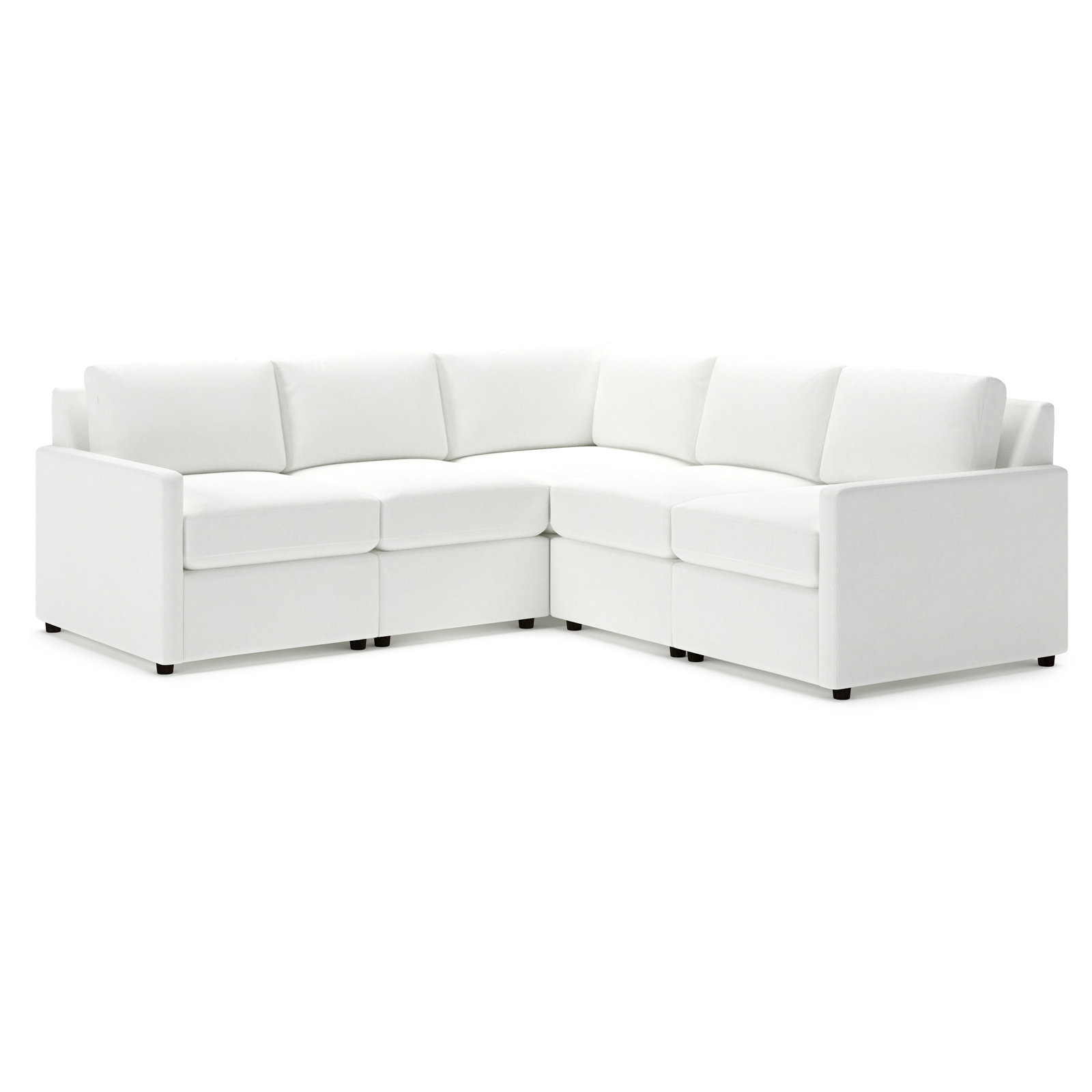 Damari Sectional, John Flour Performance Linen Blend