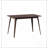 1 Piece Rectangular Dining Table without Chair