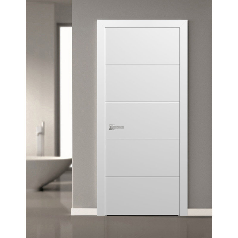 Dalle de porte standard en bois manufacturé massif Planum, 42 po x 84 po