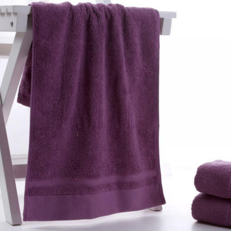 Andes Bath Towel, Purple
