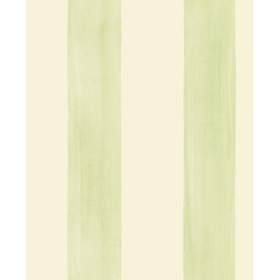 Seabrook Designs Monet Watercolor Stripe Unpasted Wallpaper