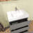 Guxim 30'' Single Bathroom Vanity with Solid Surface Top-1214428465-1214428464
