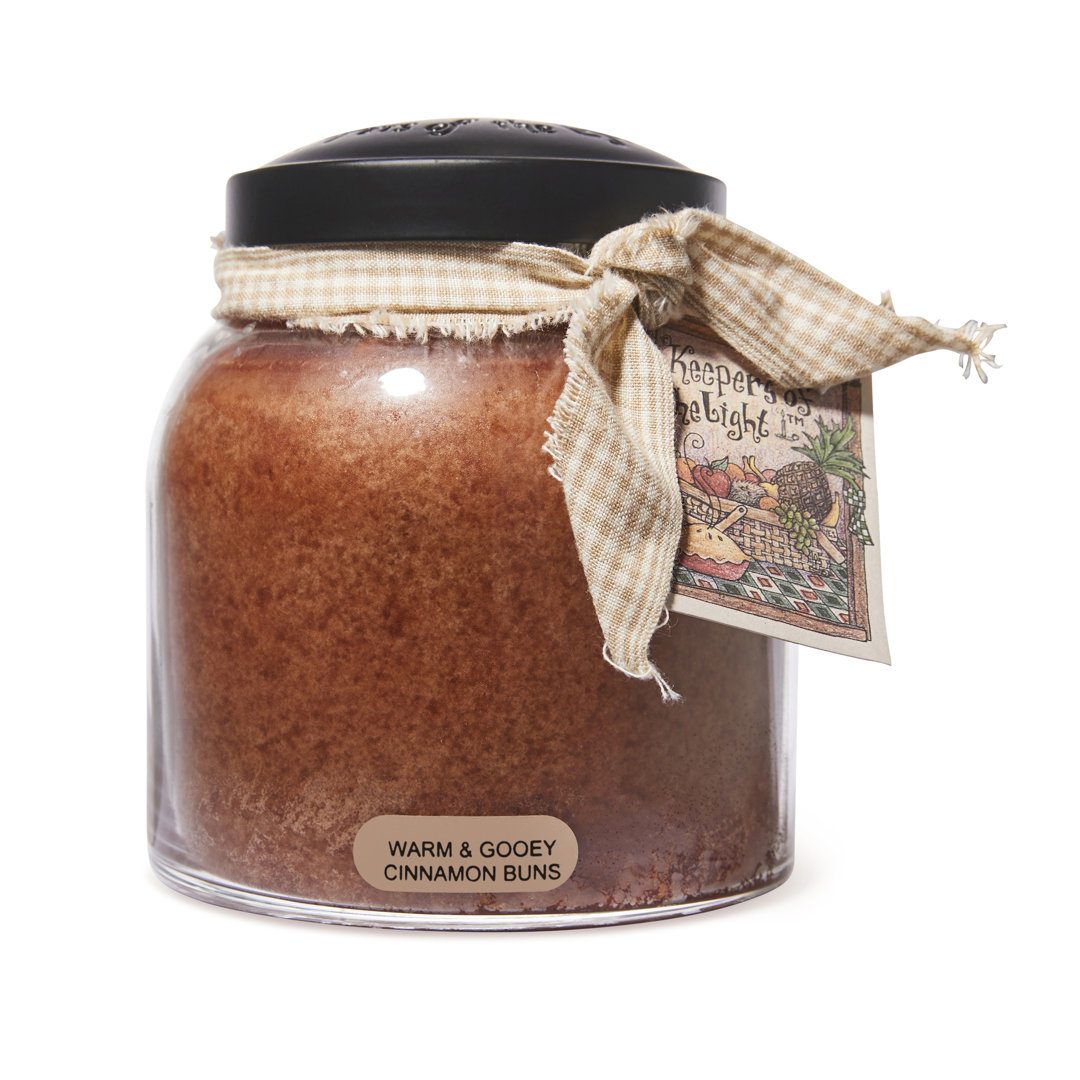 Warm And Gooey Cinnamon Buns Scented Jar Candle Winston Porter