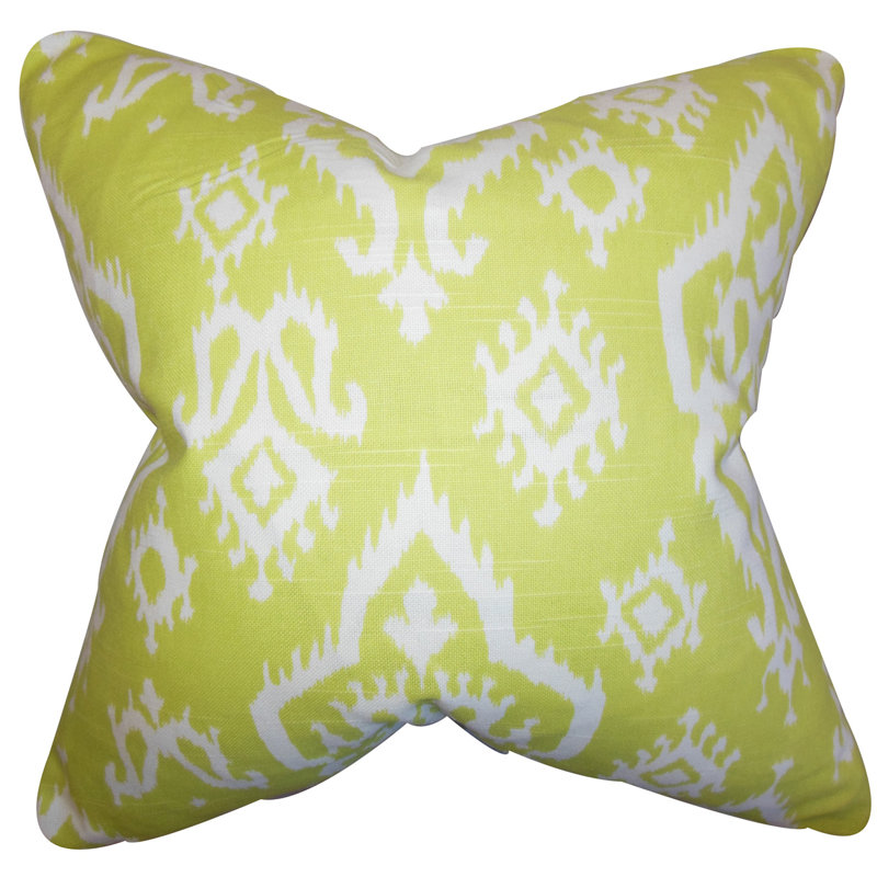 Coussin ishaq ikat, 22 po x 22 po