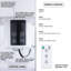 Ventilateur sur pied / debout 17,72 po Wenty
