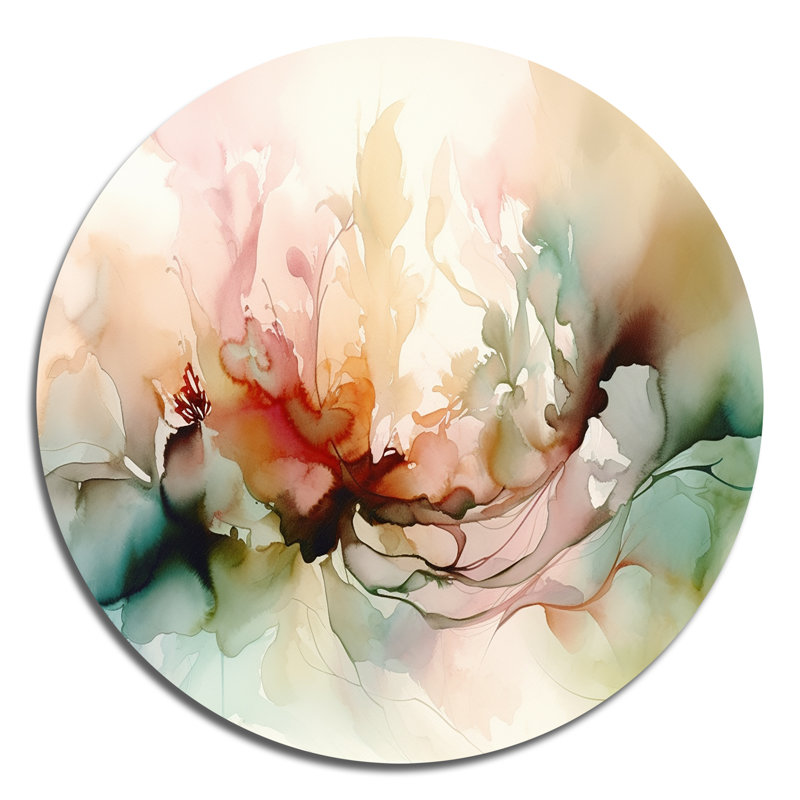 Impressions florales délicates I, H 23 po x l 23 po x P 1 po