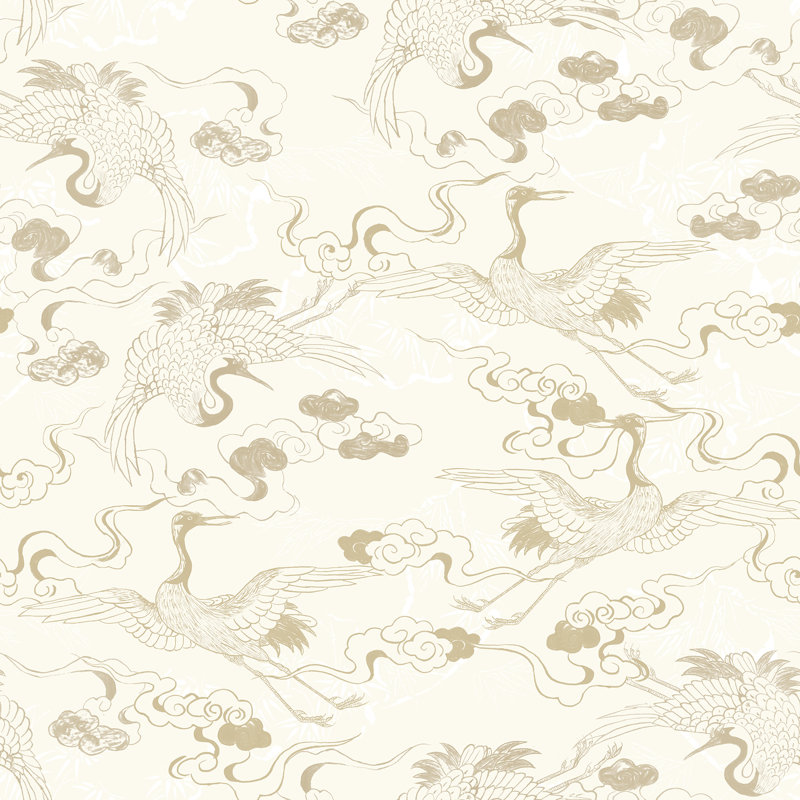 Yuki Osada Wallpaper Double Roll, Cream