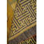 Antique Ningxia Hallway Runner Silk Gold Rug