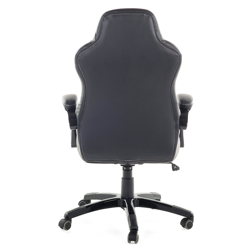 Office Chair, Black with Dark Brown