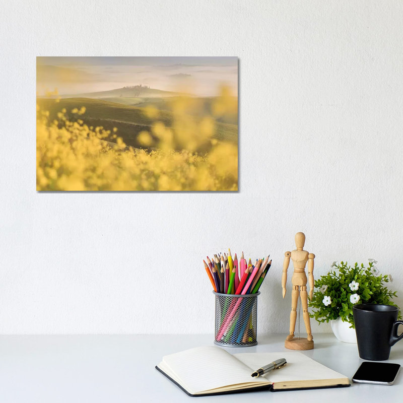 Spring In Tuscany IV by Daniel Kordan - Wrapped Canvas Print, 20.32 cm H x 30.48 cm W