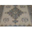 Tapis traditionnel en laine à motif géométrique 7 x 9
