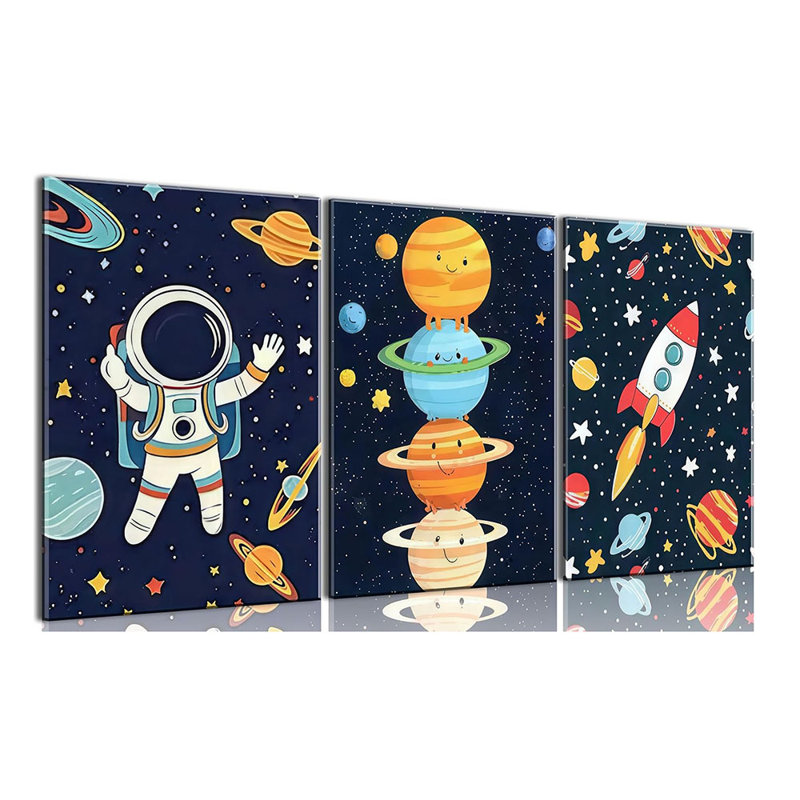 3 Piece Wrapped Canvas Print