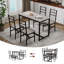 Ensemble de table de salle à manger 5 pièces, avec 4 chaises pour la salle à manger-1724728916-1724728919-1724728917