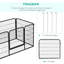 Greyson 70cm H Panel Metal Exercise Pen