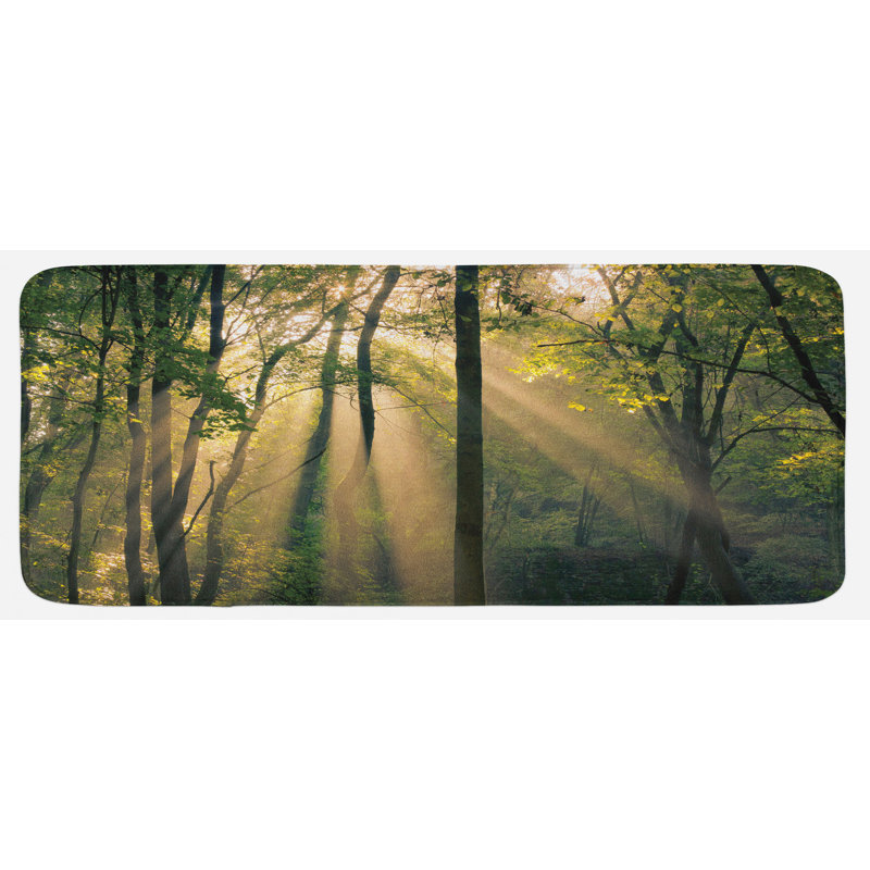 Tapis de cuisine forest
