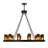 Chantella 12 - Light Steel Dimmable Wagon Wheel Chandelier