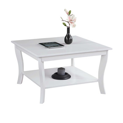 Carbin 30" Coffee Table with Shelf