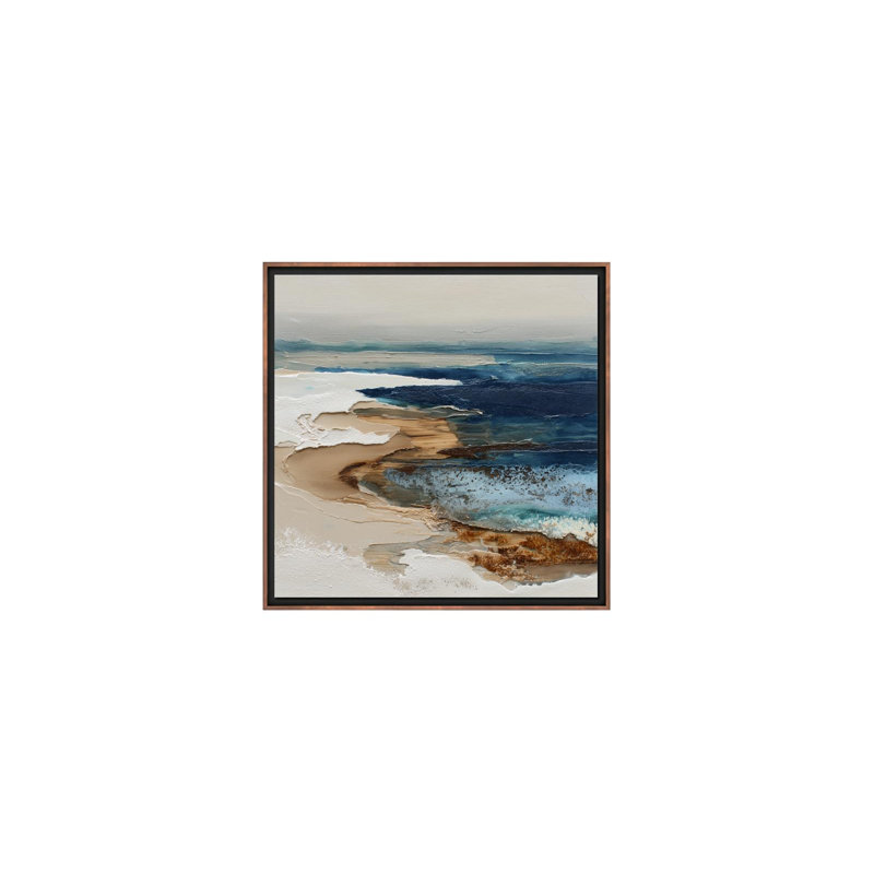 Tide and Terrain, 40" H x 40" W