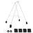 Latitude RunÂ® Gray Yoga Stand Frame